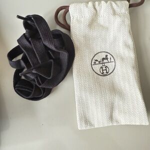 Hermes White and Black Sneakers Modern Minimalist Design